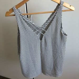 🌻Express polka dot blouse top size XS